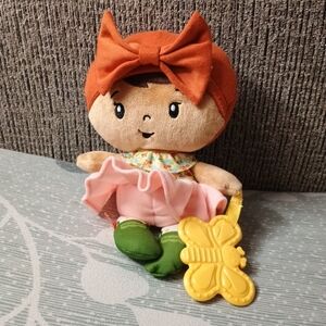 Fisher Price Cuddle & Chime First Babydoll w/Teether Musical Med. Complexion